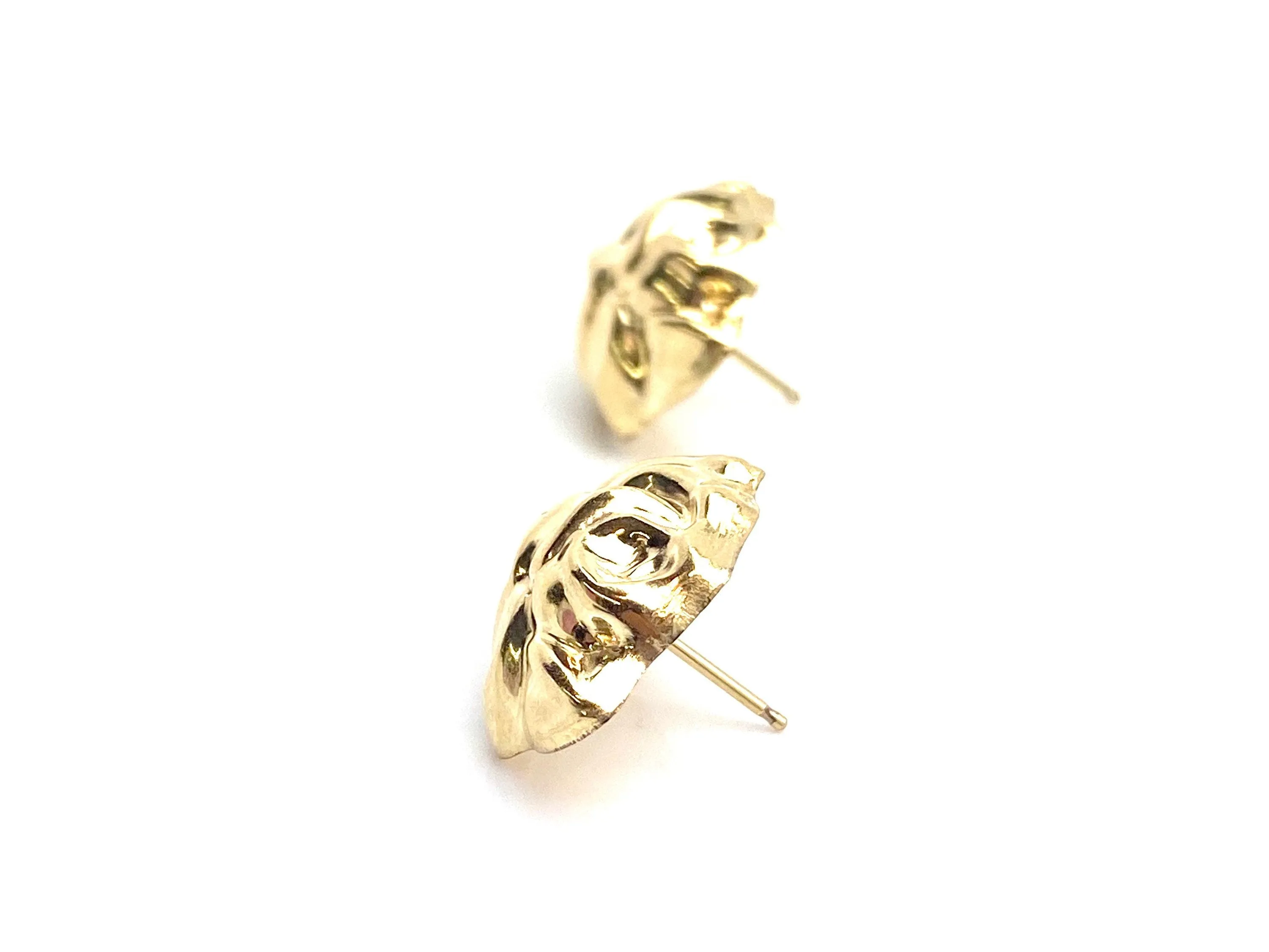 14KGF Rose Studs , Sku#T78-1/2