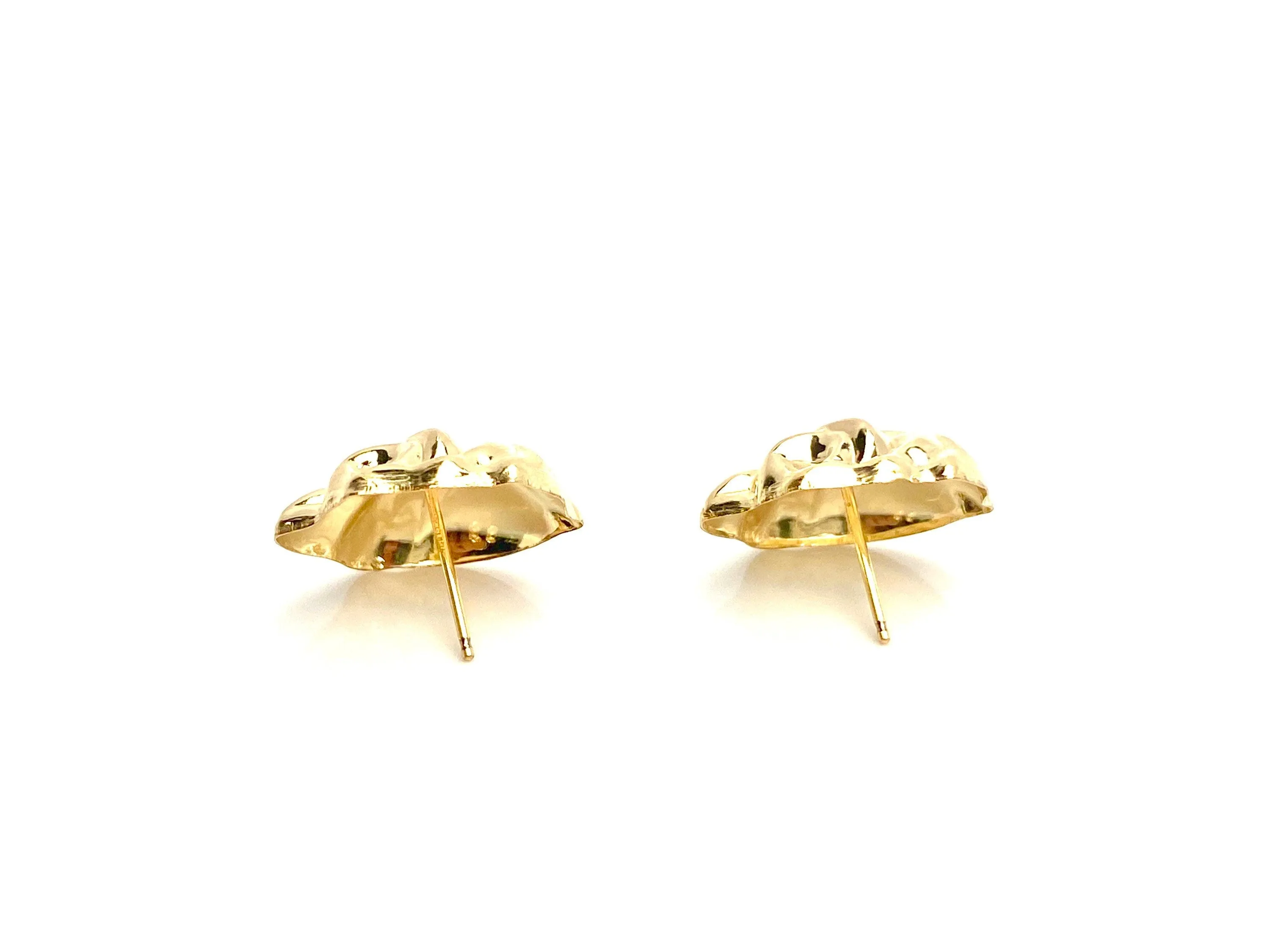 14KGF Rose Studs , Sku#T78-1/2