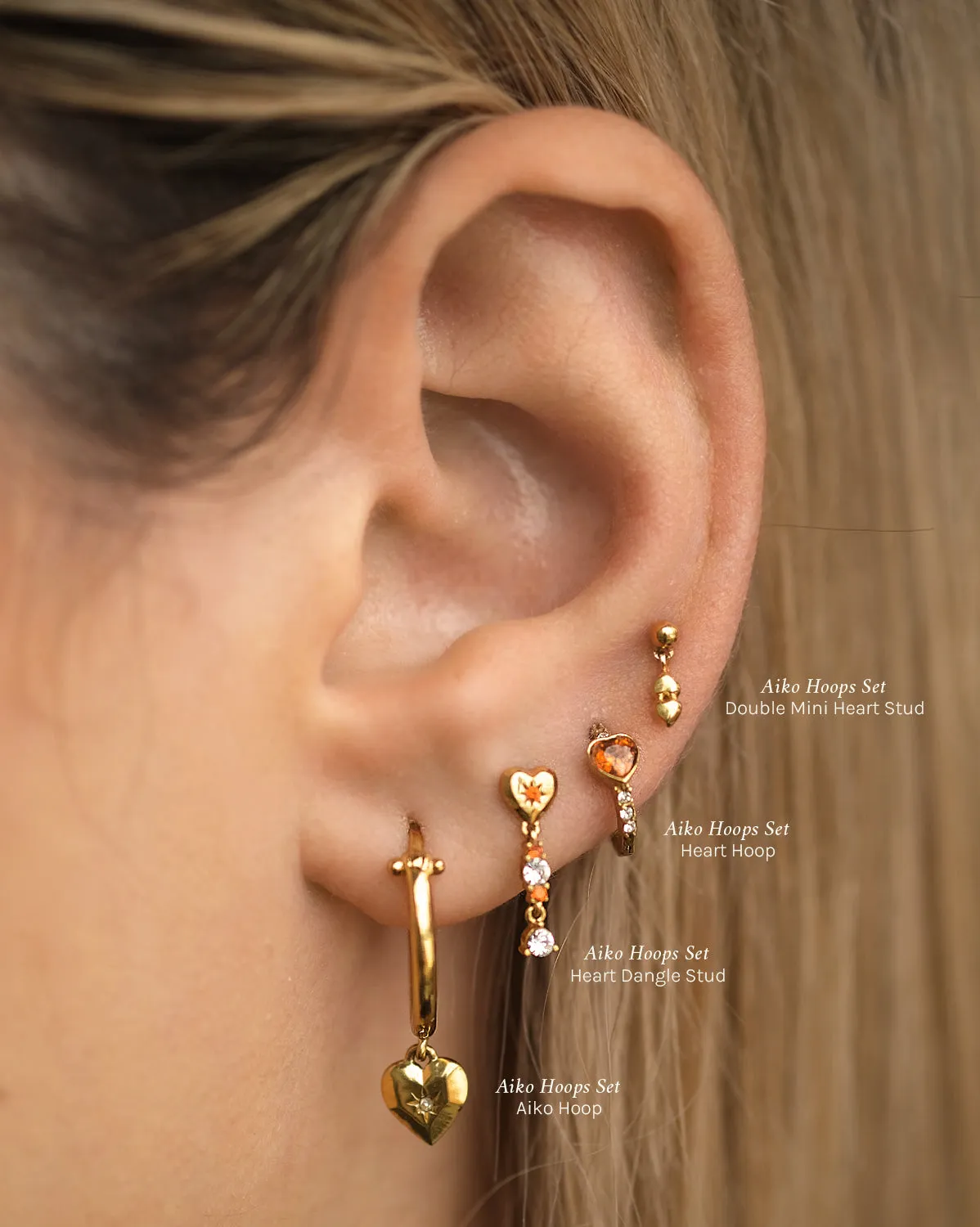 Aiko Hoops Set