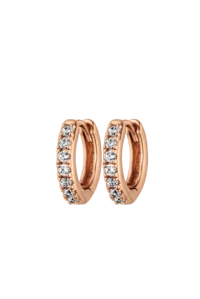 Allira Hoops Mini 18K Rose Gold Plated