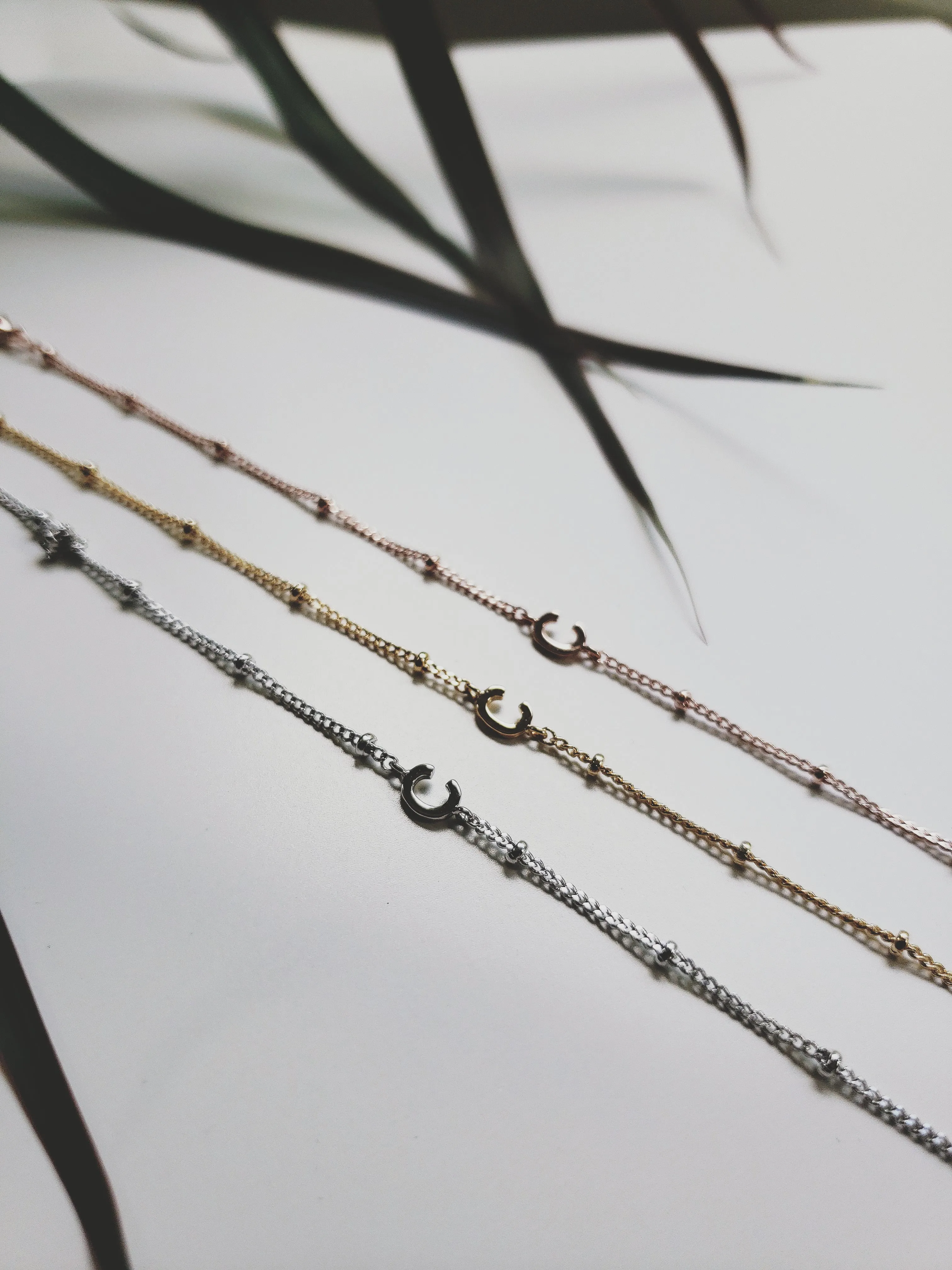 C Initial Bracelet