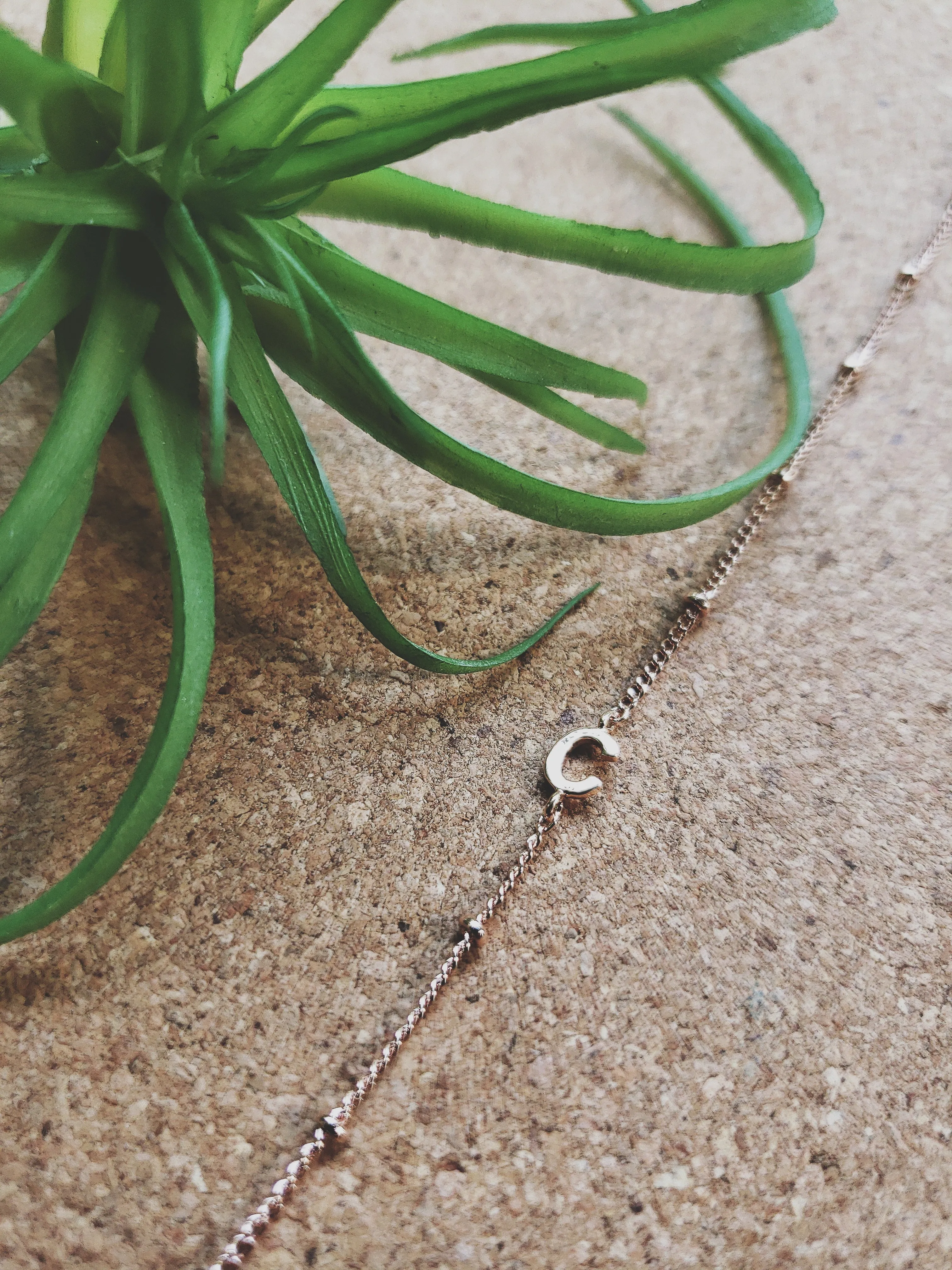 C Initial Bracelet