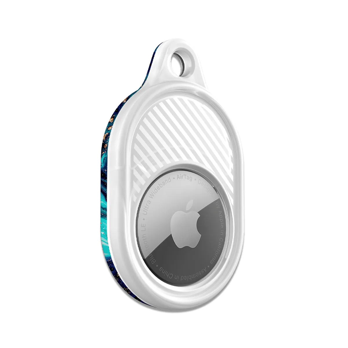 Confetti Falls AirTag Case