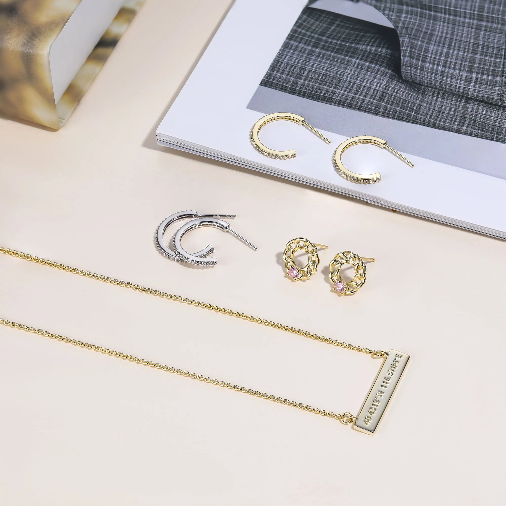 Cuban Halo Earrings