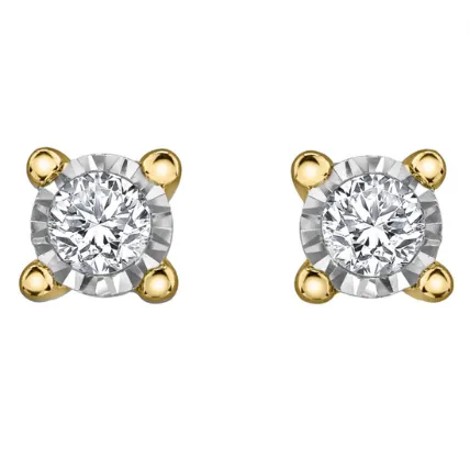 Diamond Solitaire Studs