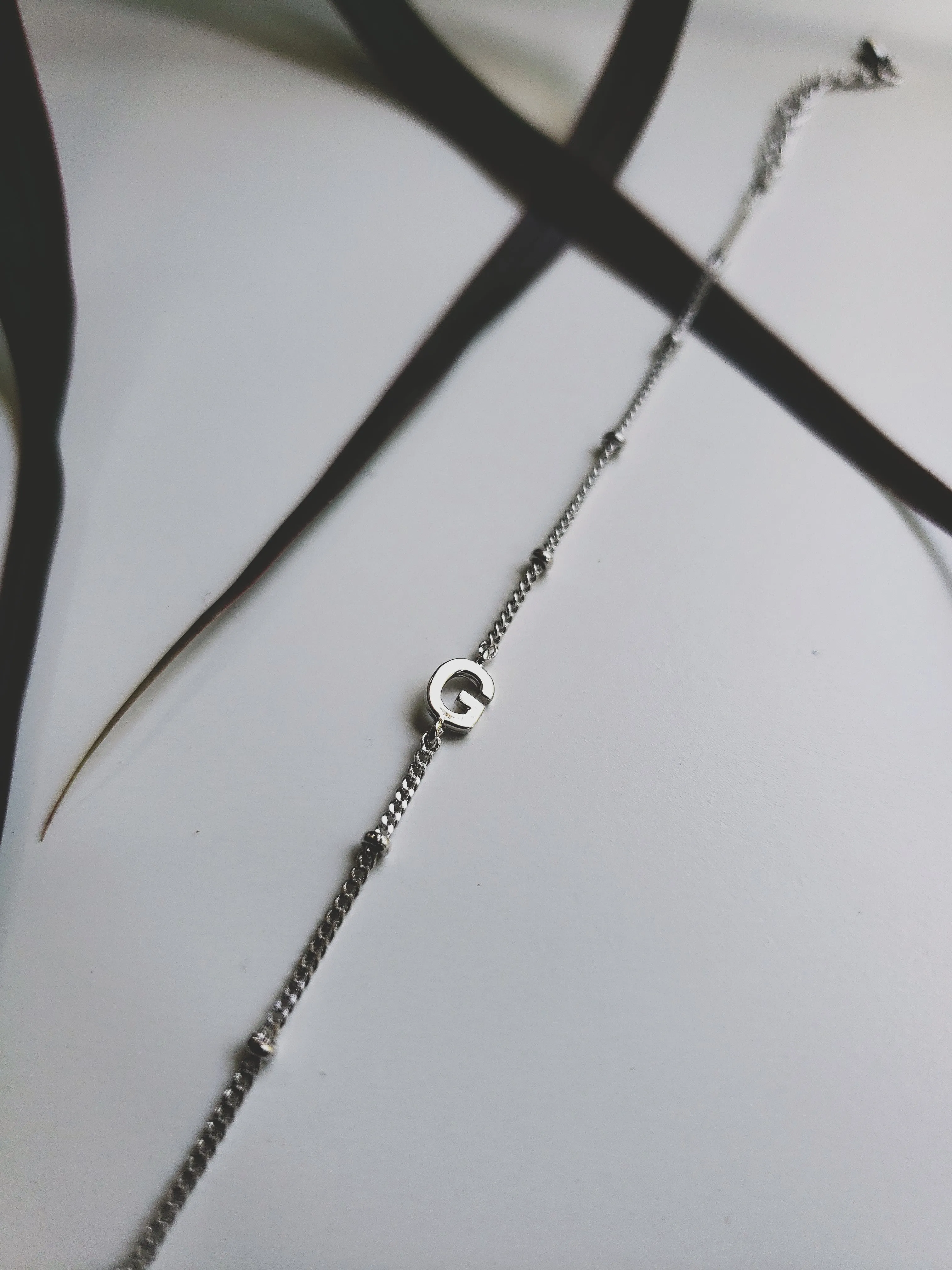 G Initial Bracelet