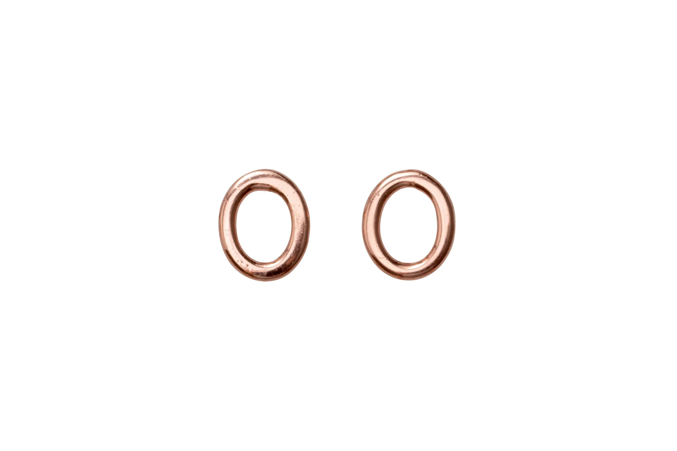 Geo Oval Studs