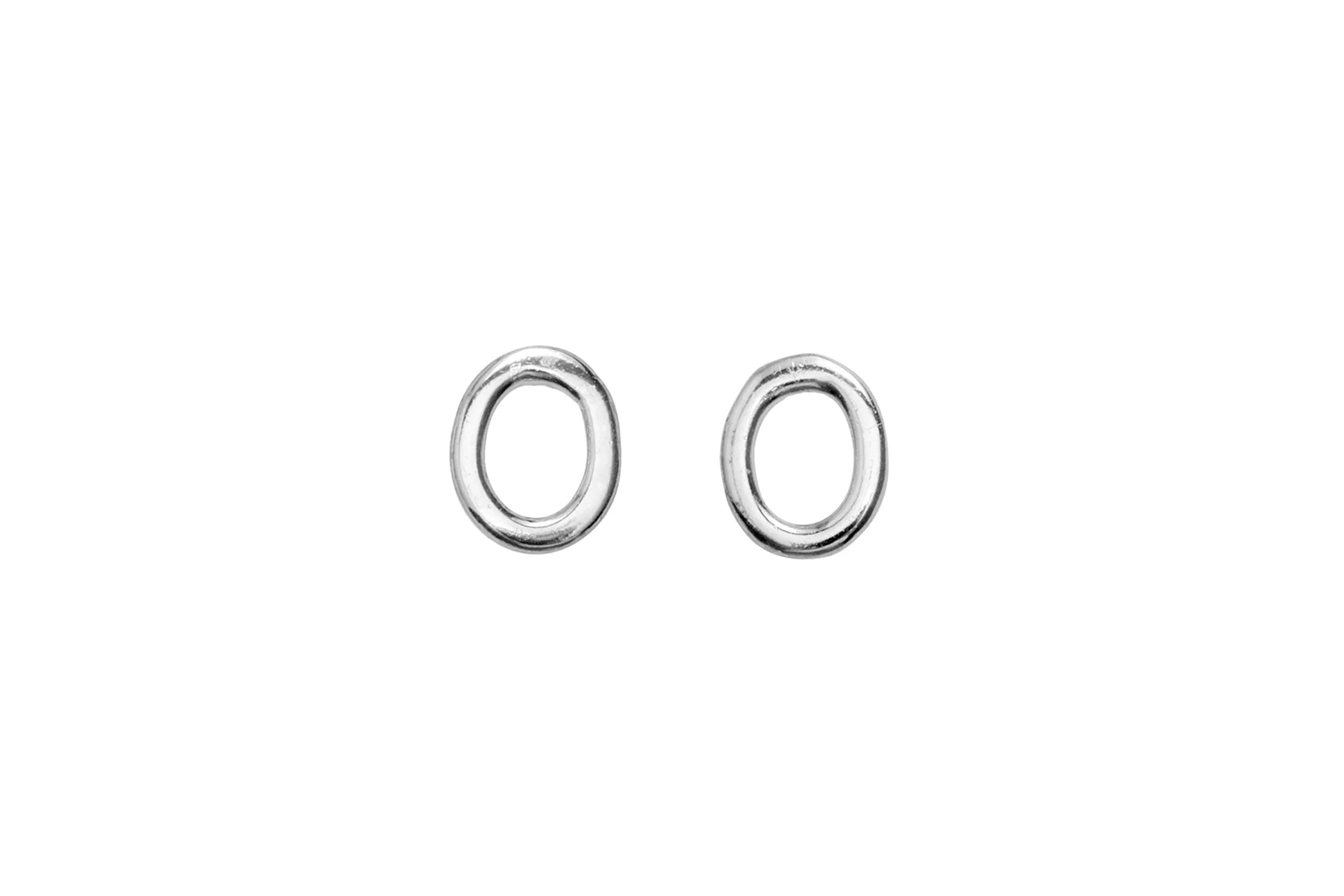 Geo Oval Studs
