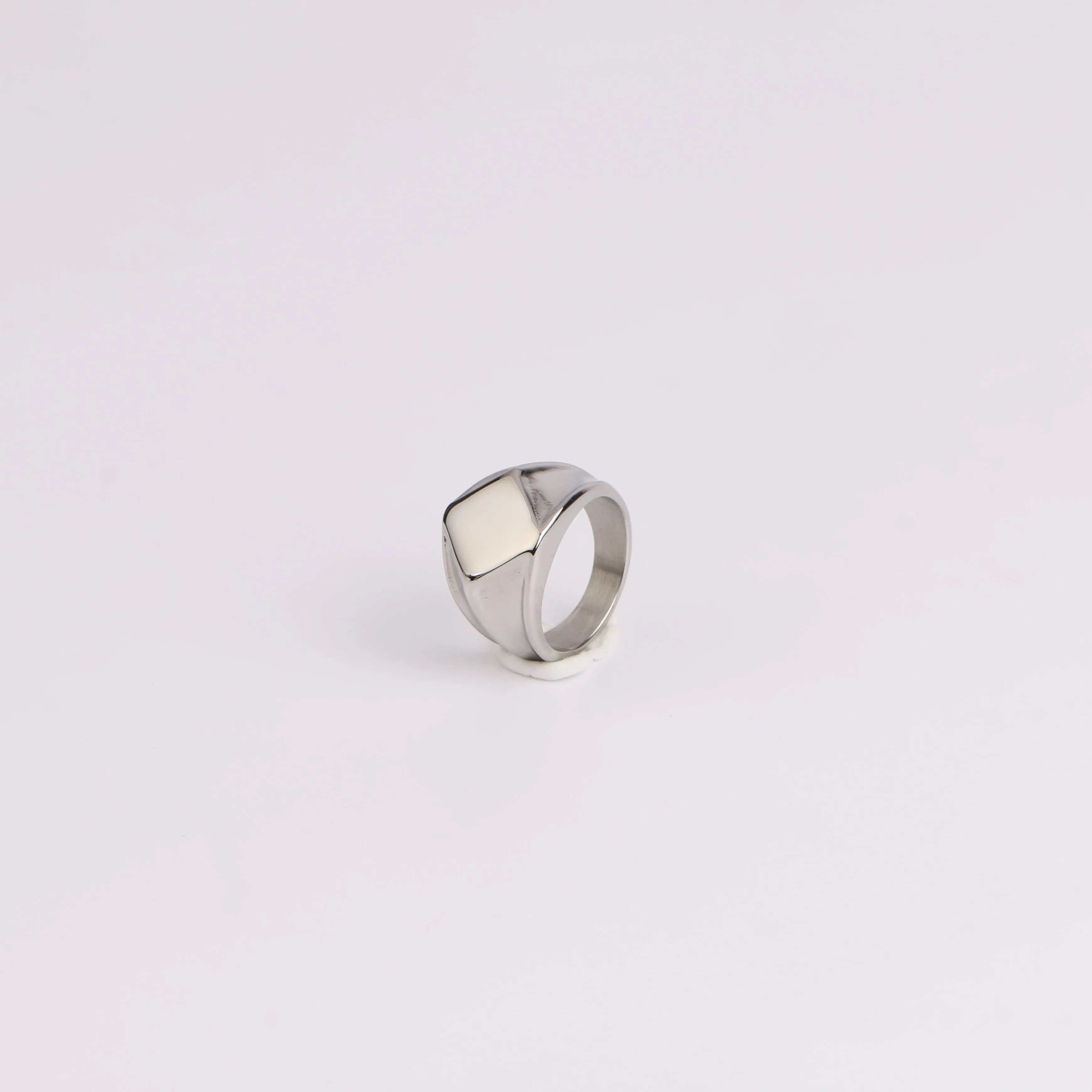 Geometric Diamond Ring