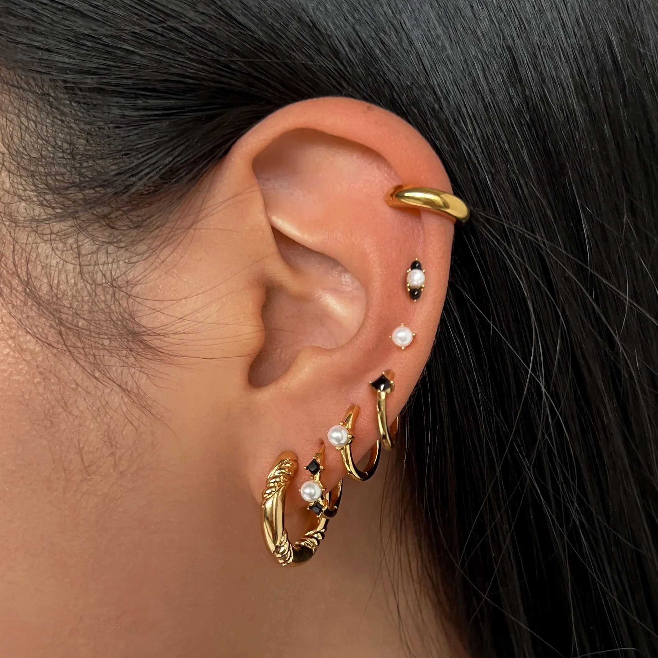 Heidy Huggie Hoops