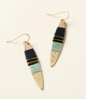 Kaia Earrings - Surf Drop