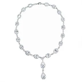 Keirsten Cubic Zirconia Statement Necklace