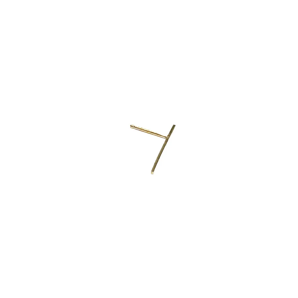 Long Sprinkle Stud Earring - Solid 14kt