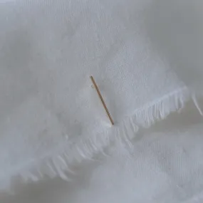 Long Sprinkle Stud Earring - Solid 14kt