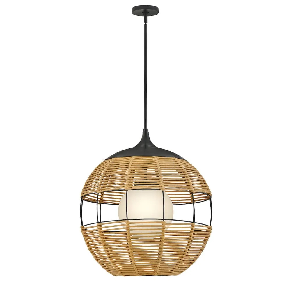 Maddox Orb Chandelier - Natural