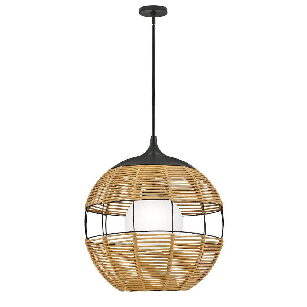 Maddox Orb Chandelier - Natural