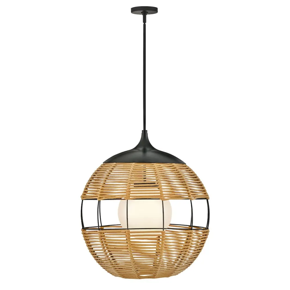 Maddox Orb Chandelier - Natural