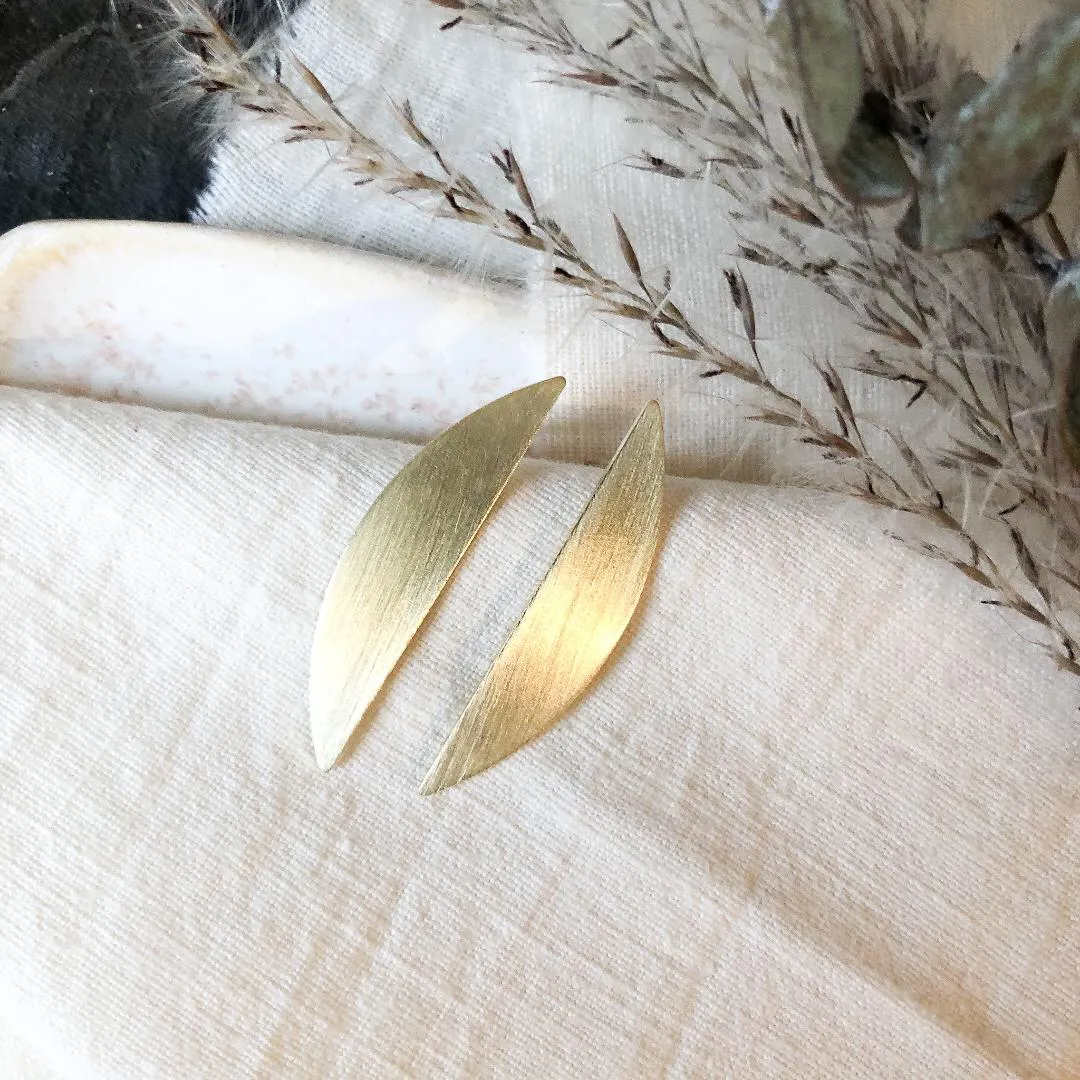 Oblong Brass Studs