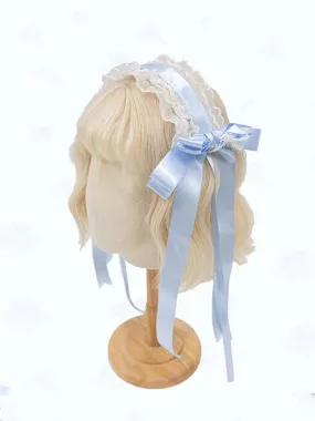 Pink / Yellow / Blue //Red / White Ribbon Bowknot Hairband