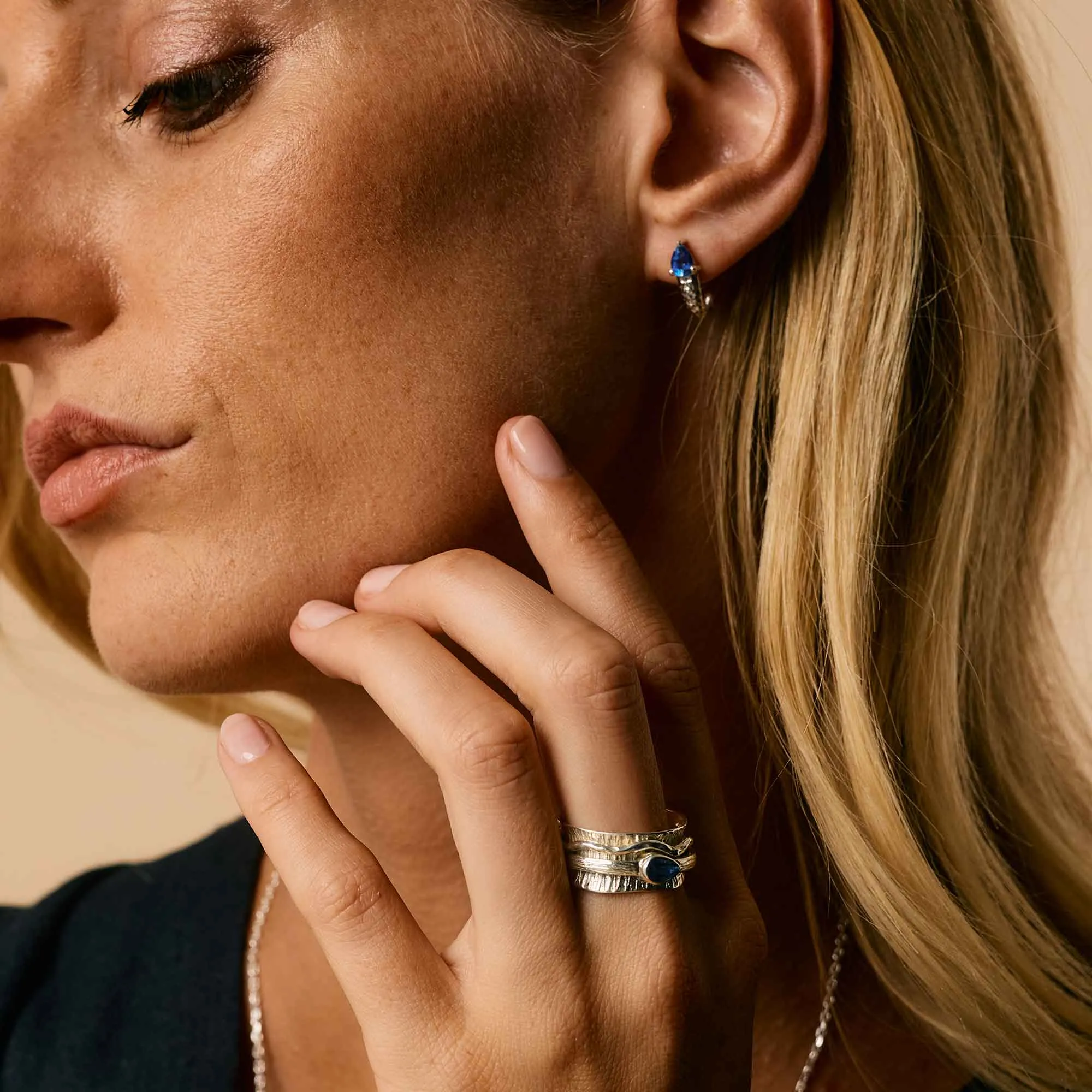 Serpenti Stud Earrings