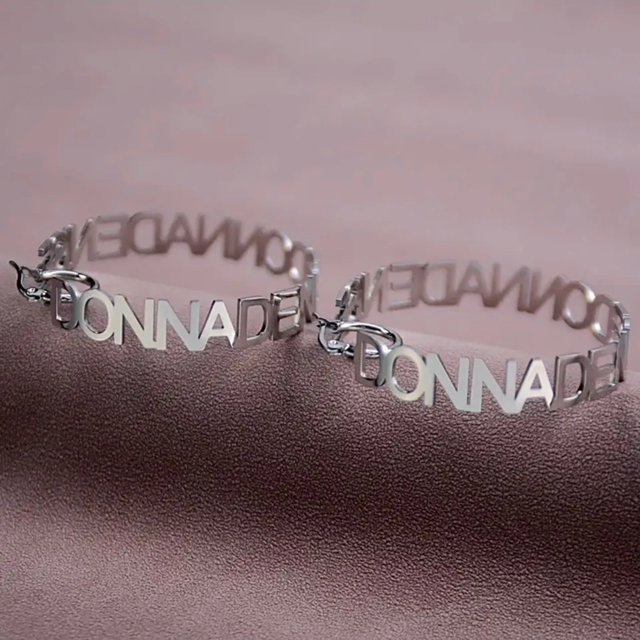 Signature Custom Name Hoops
