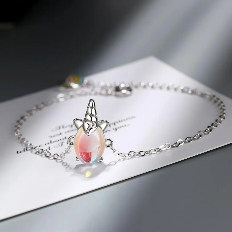 Silver Unicorn Bracelet