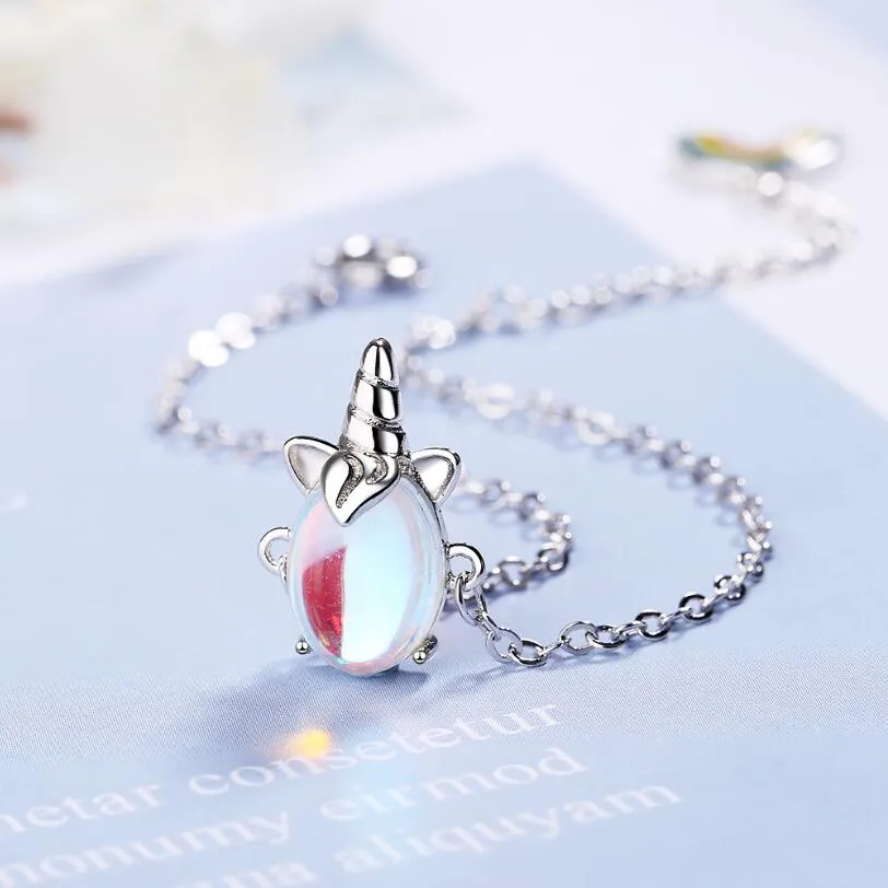 Silver Unicorn Bracelet
