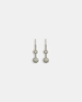 Skull Double Drop	Earrings
