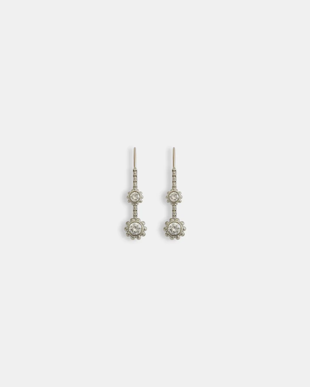 Skull Double Drop	Earrings
