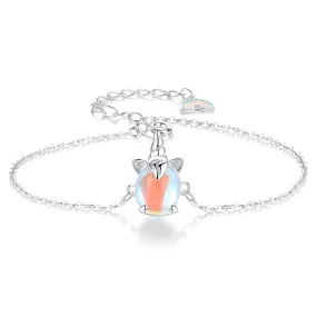 Unicorn Silver Bracelet