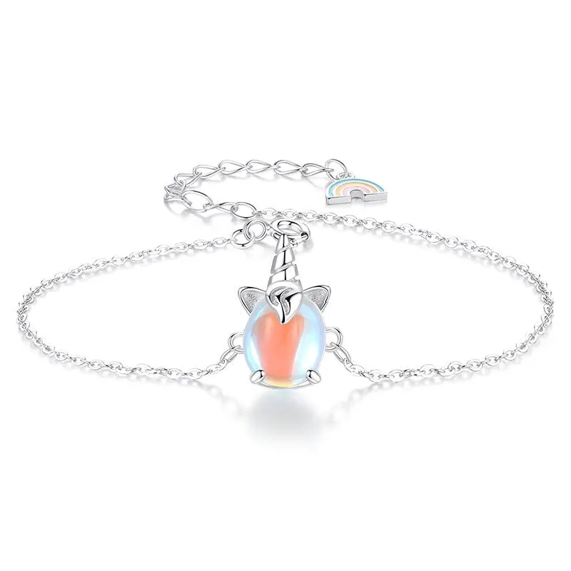 Unicorn Silver Bracelet