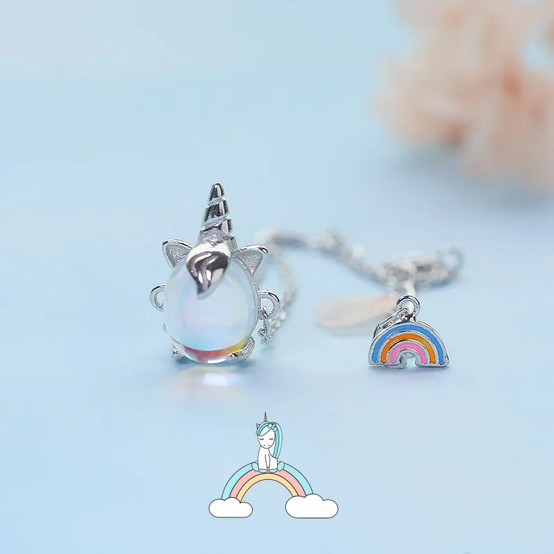Unicorn Silver Bracelet