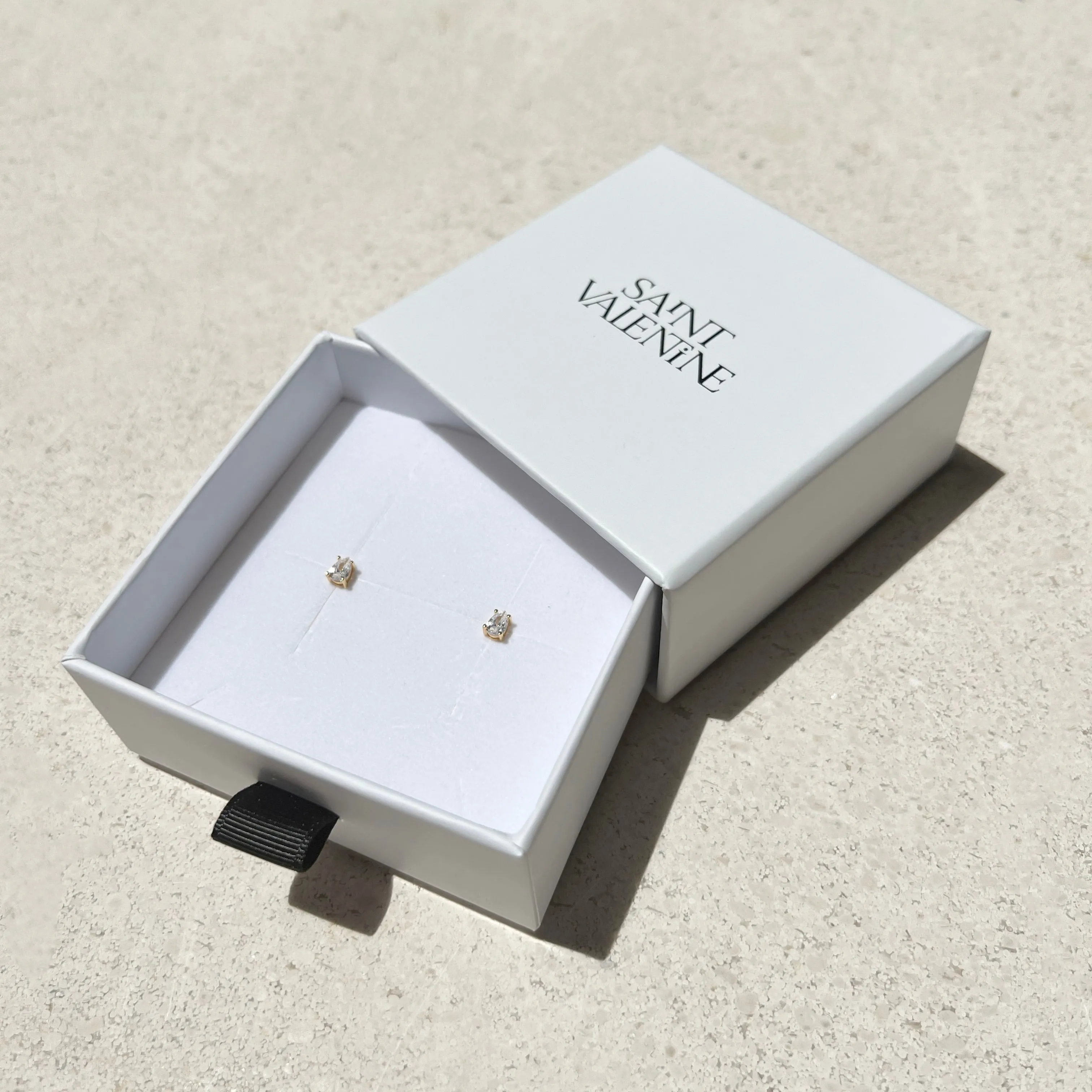 Valentine Studs - Gold