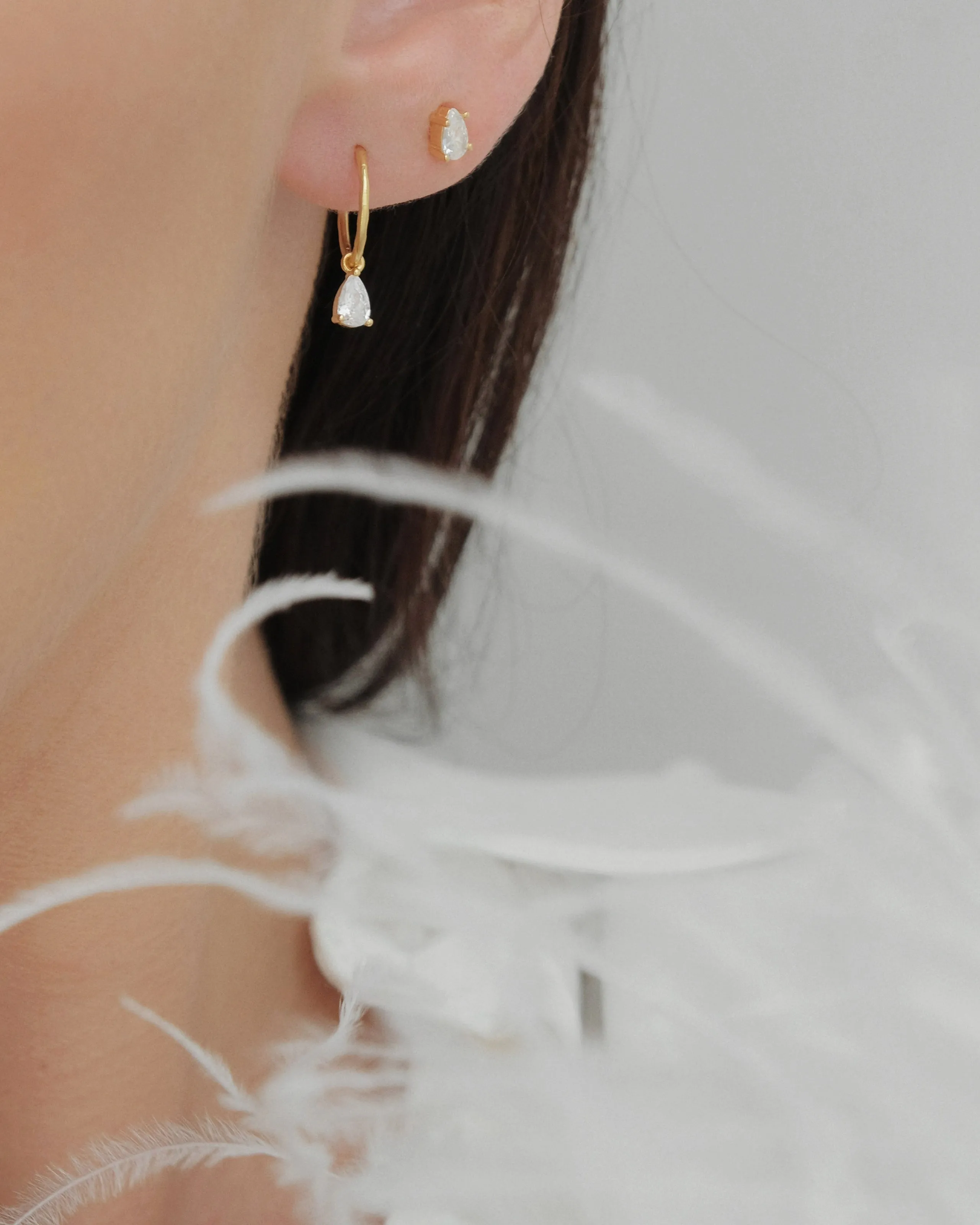 Valentine Studs - Gold