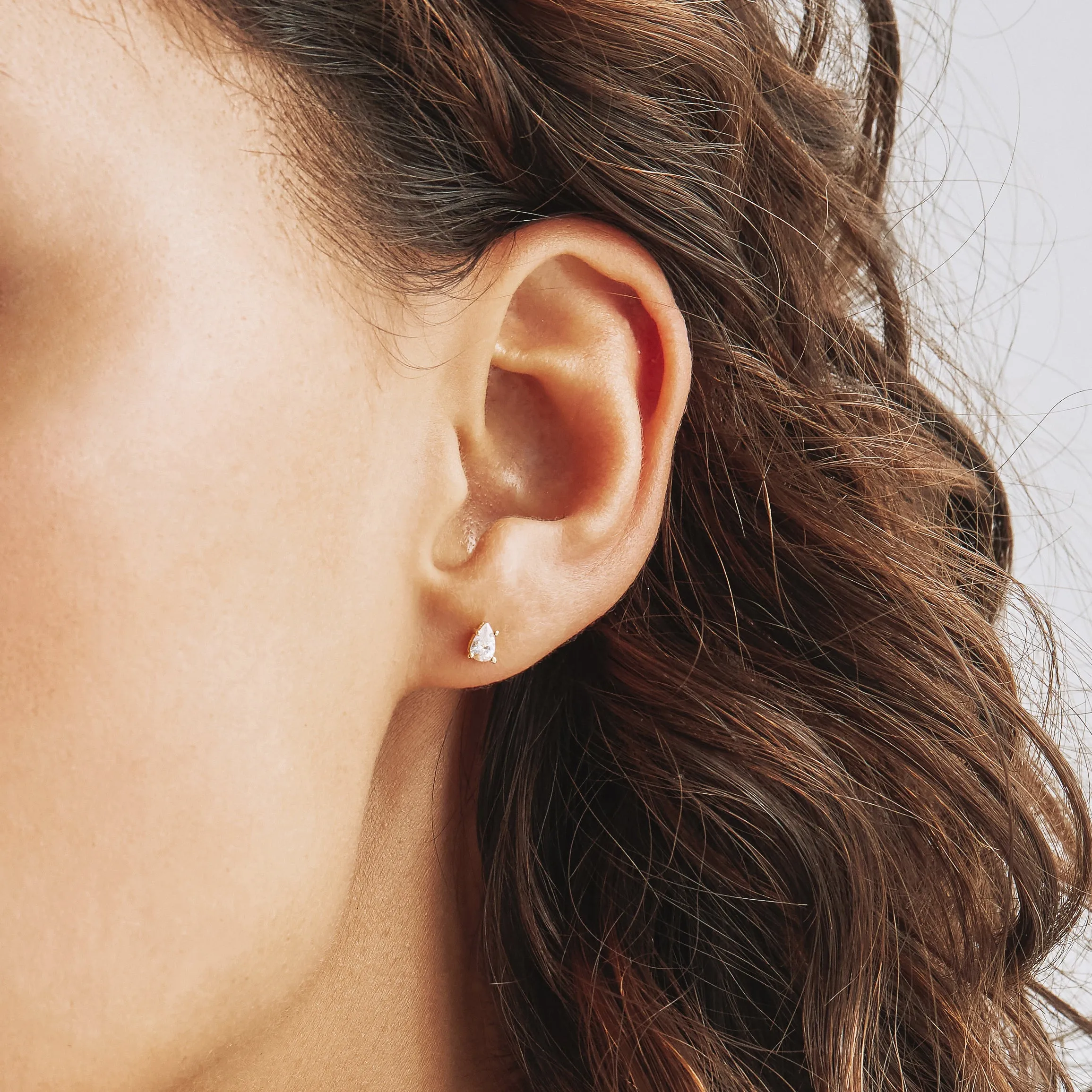 Valentine Studs - Gold