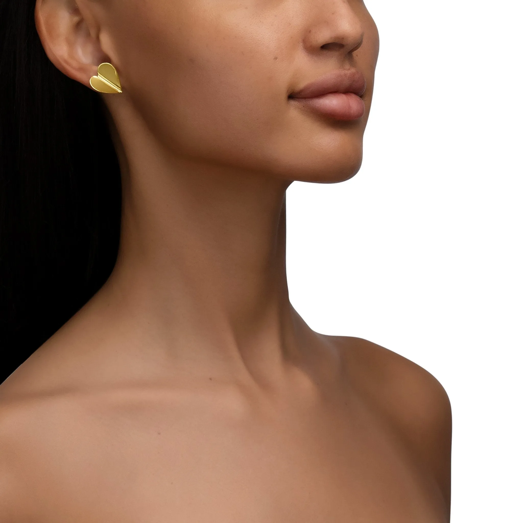 WINGS OF LOVE Stud Earrings Large